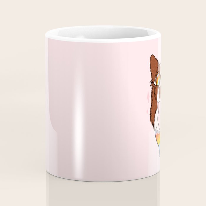 Rainbow Dog Coffee Mug Gallery Image 4