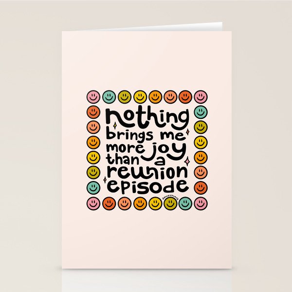 Reunion Episode Stationery Card Gallery Image 2