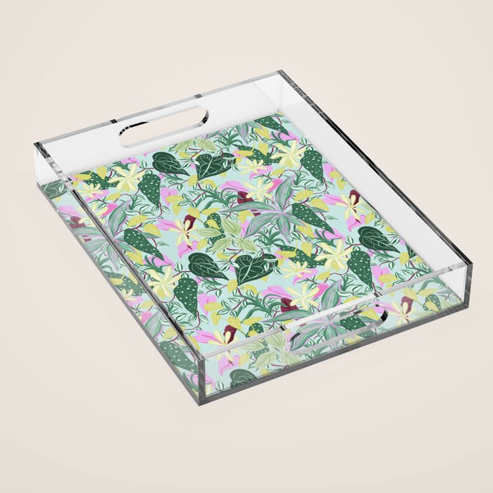 Crowded Houseplants Acrylic Tray Gallery Image 1