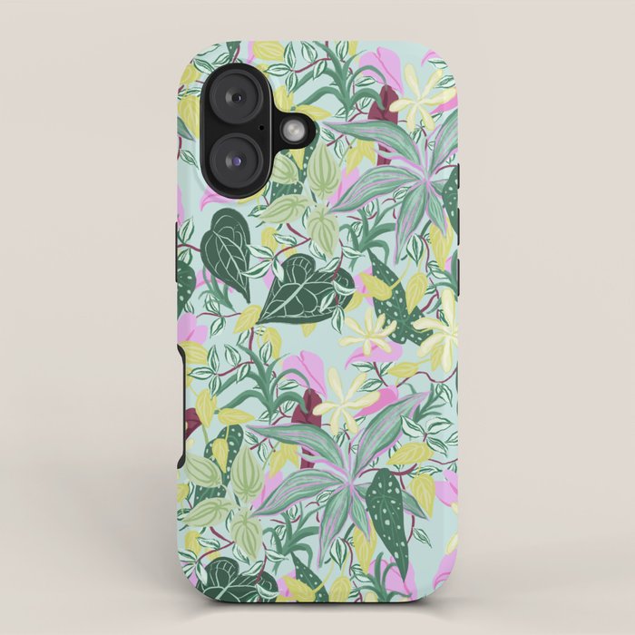 Crowded Houseplants iPhone Case Gallery Image 1