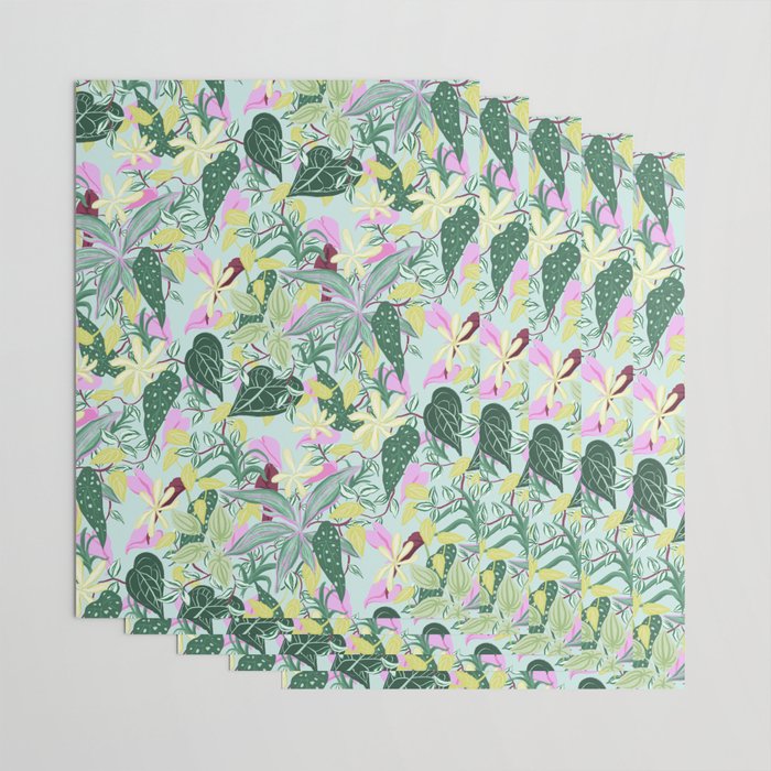Crowded Houseplants Wrapping Paper Gallery Image 3