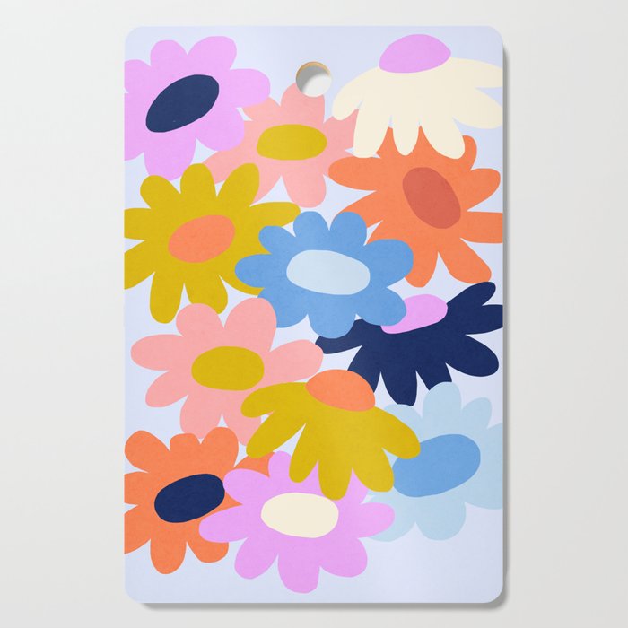Bold Blooms 2 Cutting Board Gallery Image 1
