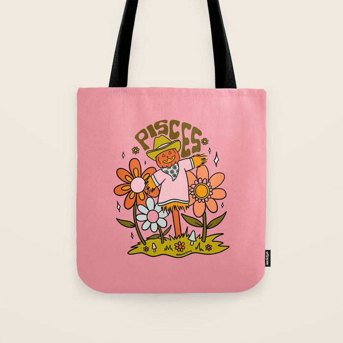 Pisces Scarecrow Tote Bag Gallery Image 1