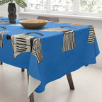 Blue Moka Tablecloth Gallery Image 3