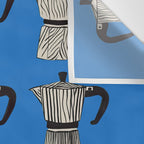 Blue Moka Wall Tapestry Gallery Image 3