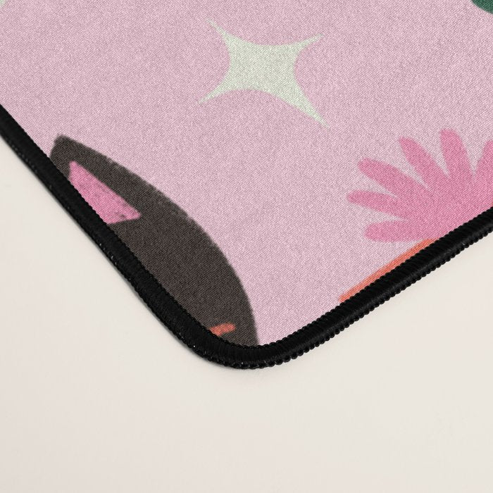 Whimsical Christmas Cats Desk Mat Gallery Image 4