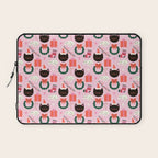 Whimsical Christmas Cats Laptop Sleeve Gallery Image 1
