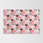 Whimsical Christmas Cats Rug Gallery Image 2