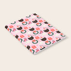 Whimsical Christmas Cats Notebook Gallery Image 2
