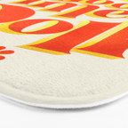 Let the good times roll - retro type Bath Mat Gallery Image 3