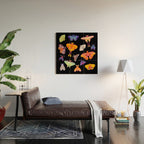 Moth Wood Wall Art Gallery Image 2