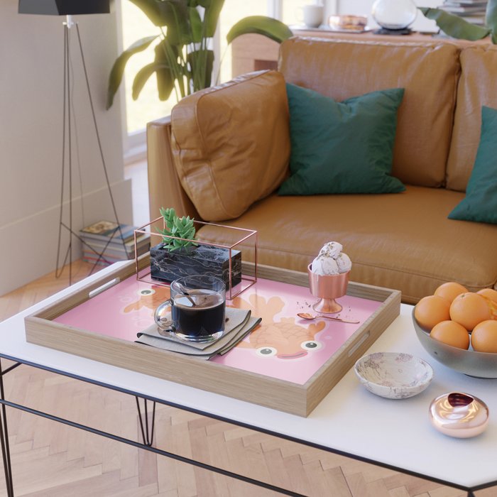 Goldfish Cute Kawaii Fish Serving Tray Gallery Image 2