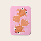 Goldfish Cute Kawaii Fish Bath Mat Gallery Image 1