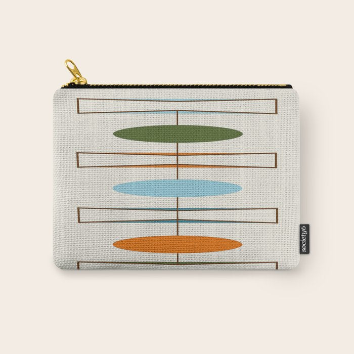 Mid-Century Modern Art 1.2 Carry All Pouch Gallery Image 1