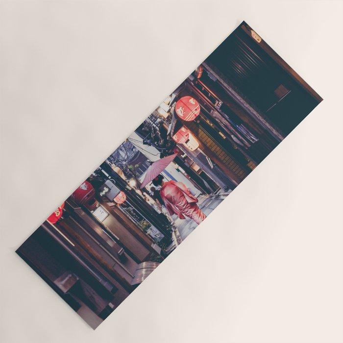 Geisha In Kyoto Yoga Mat