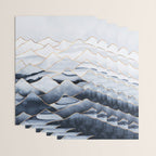 Mountains 2 - Gold Colored Lines Wrapping Paper Gallery Image 3