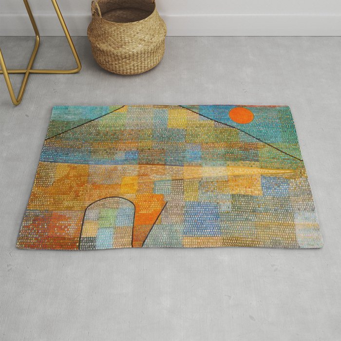 Paul Klee Ad Parnassum Rug Gallery Image 1