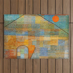 Paul Klee Ad Parnassum Outdoor Rug Gallery Image 1