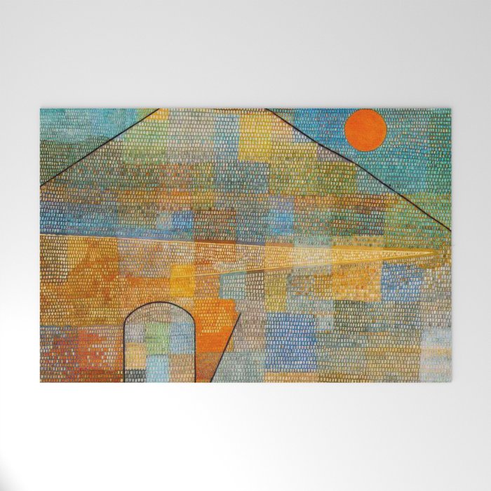 Paul Klee Ad Parnassum Welcome Mat Gallery Image 1
