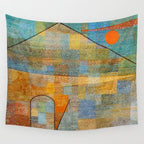 Paul Klee Ad Parnassum Wall Tapestry Gallery Image 4