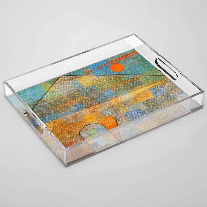 Paul Klee Ad Parnassum Acrylic Tray Gallery Image 1