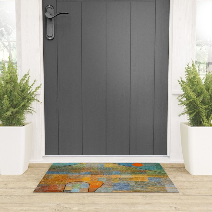 Paul Klee Ad Parnassum Welcome Mat Gallery Image 3
