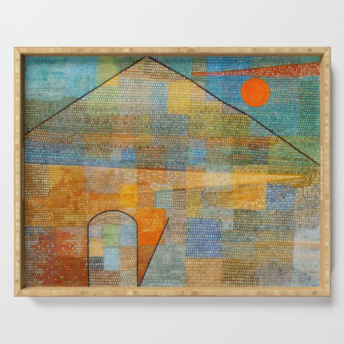 Paul Klee Ad Parnassum Serving Tray Gallery Image 1