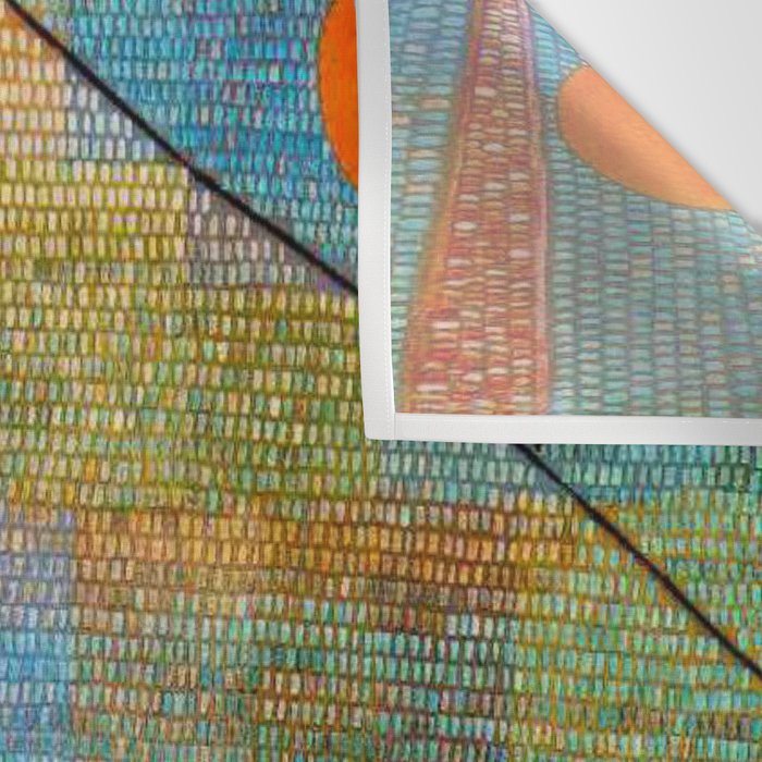 Paul Klee Ad Parnassum Wall Tapestry Gallery Image 3