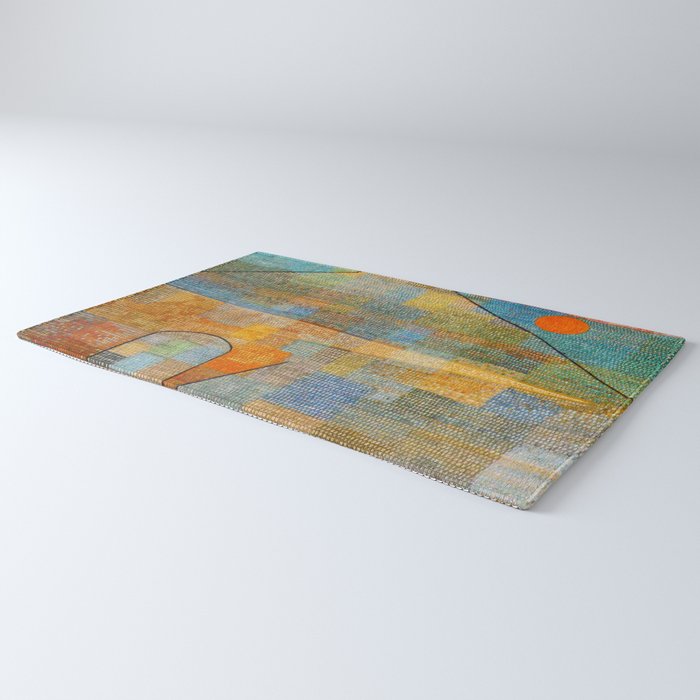 Paul Klee Ad Parnassum Rug Gallery Image 3