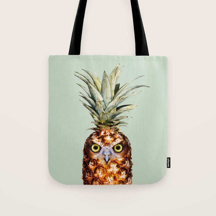 PINEAPPLE OWL Tote Bag Gallery Image 1