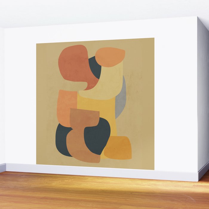 Modern Abstract Art 147 Wall Mural Gallery Image 2