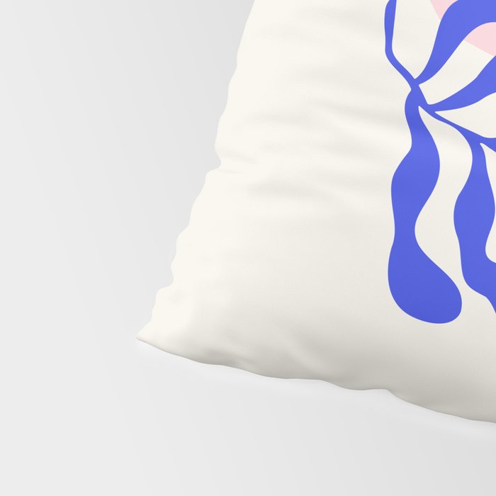 Blue Matisse Ferns Pillow Sham Gallery Image 4