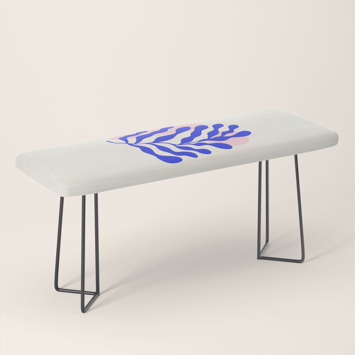 Blue Matisse Ferns Bench Gallery Image 1