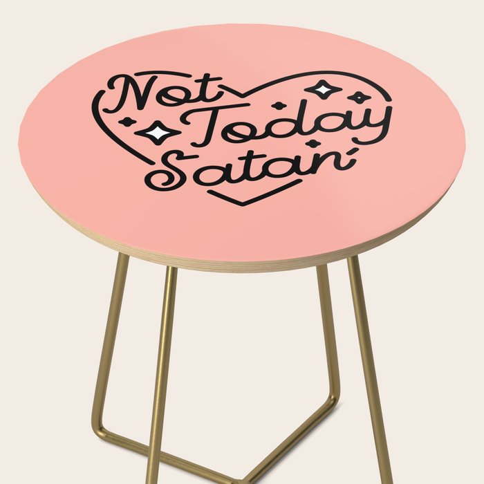 not today satan I Side Table Gallery Image 2