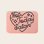 not today satan I Bath Mat Gallery Image 1