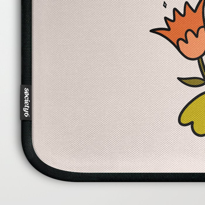 Virgo Flower Laptop Sleeve Gallery Image 3