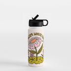 Virgo Flower Water Bottle Gallery Image 1