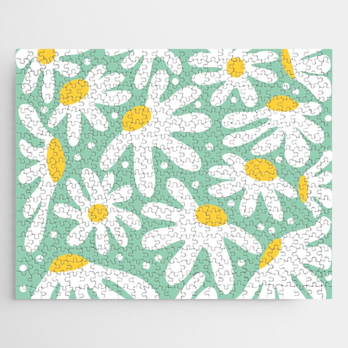 Daisy composition Jigsaw Puzzle Gallery Image 1