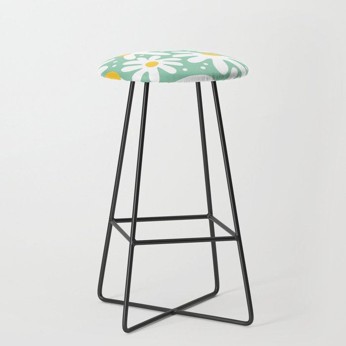 Daisy composition Stool Gallery Image 1