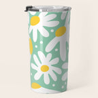 Daisy composition Travel Mug Gallery Image 3