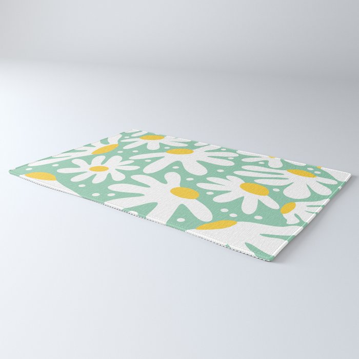 Daisy composition Rug Gallery Image 3