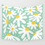 Daisy composition Wall Tapestry Gallery Image 4