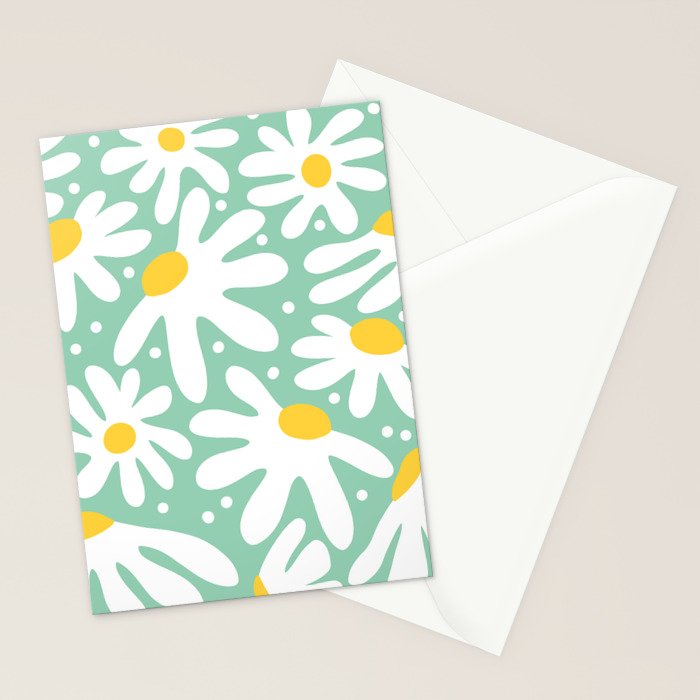 Daisy composition Stationery Card Gallery Image 2