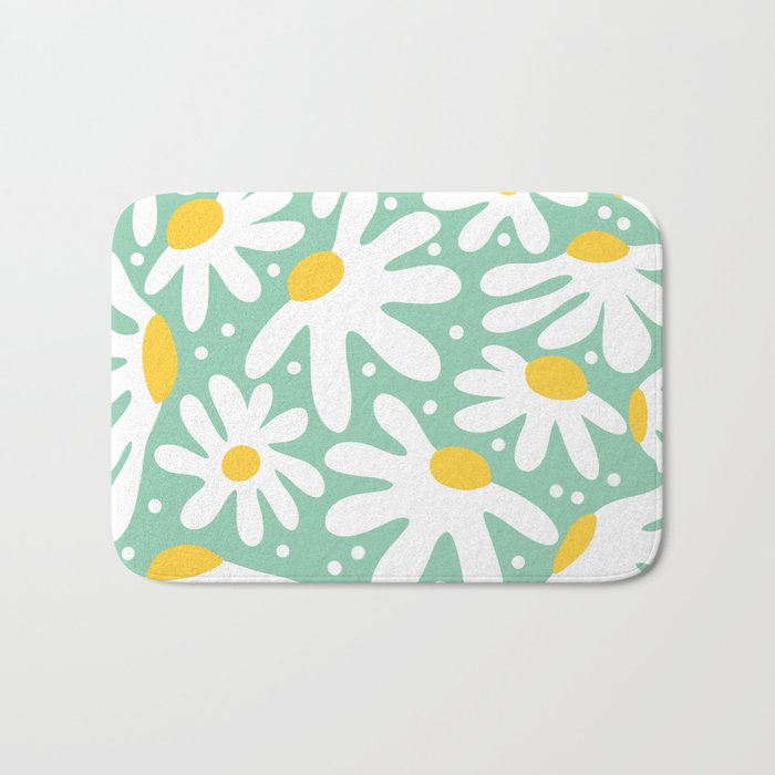 Daisy composition Bath Mat Gallery Image 1