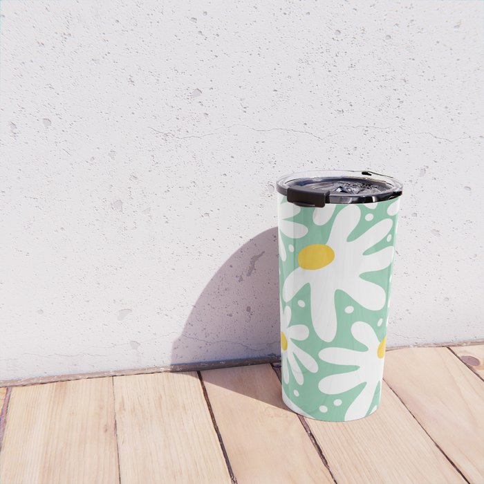 Daisy composition Travel Mug Gallery Image 4