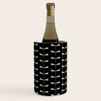 Dragonfly Pattern VII Black Wine Chiller Gallery Image 2
