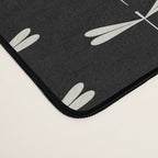 Dragonfly Pattern VII Black Desk Mat Gallery Image 4