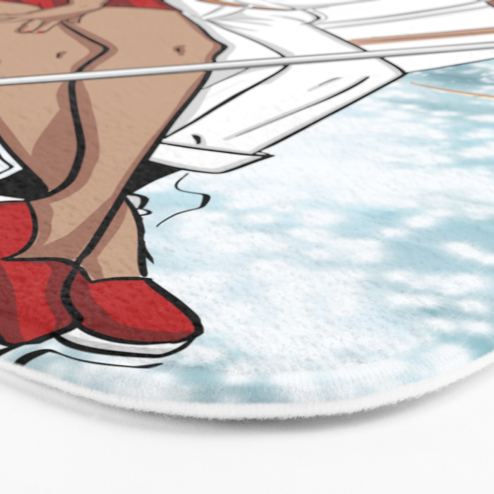 Lovers on a Sailboat Bath Mat Gallery Image 3