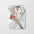 Lovers on a Sailboat Bath Mat Gallery Image 1