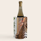 Summer Home, Leopard Tiger Cheetah Indoors Moroccan Rug, Photography Eclectic Wildlife Animals, Home Pets Wild Cats Wine Chiller Gallery Image 2
